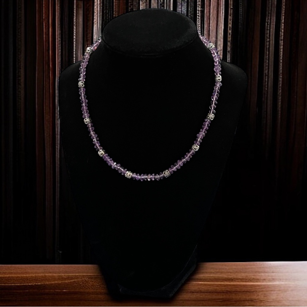 Handmade Amethyst Necklace